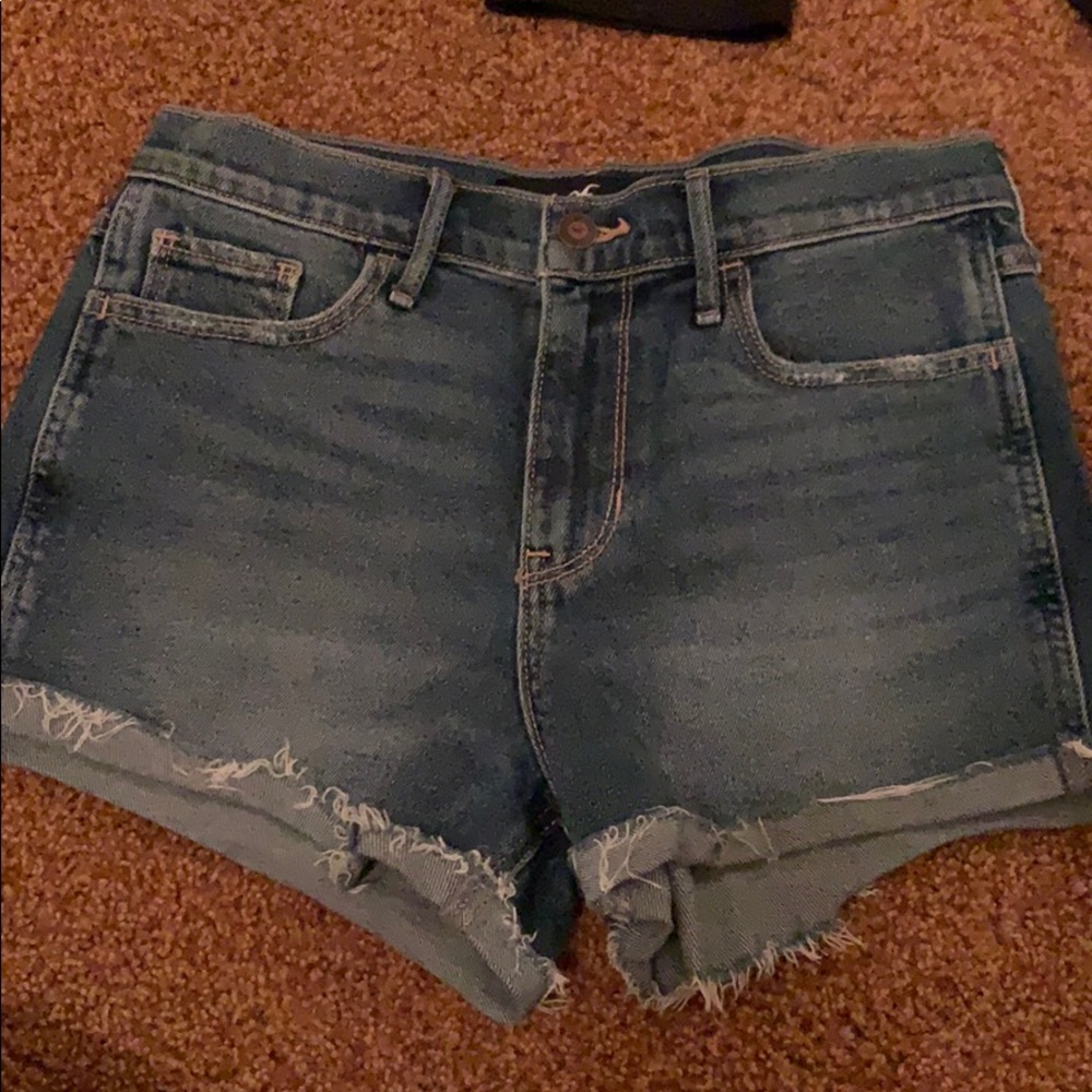 Hollister jean shorts